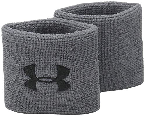 Under Armour Adult 3" Performance Wristband - 2 Pack - Image 2