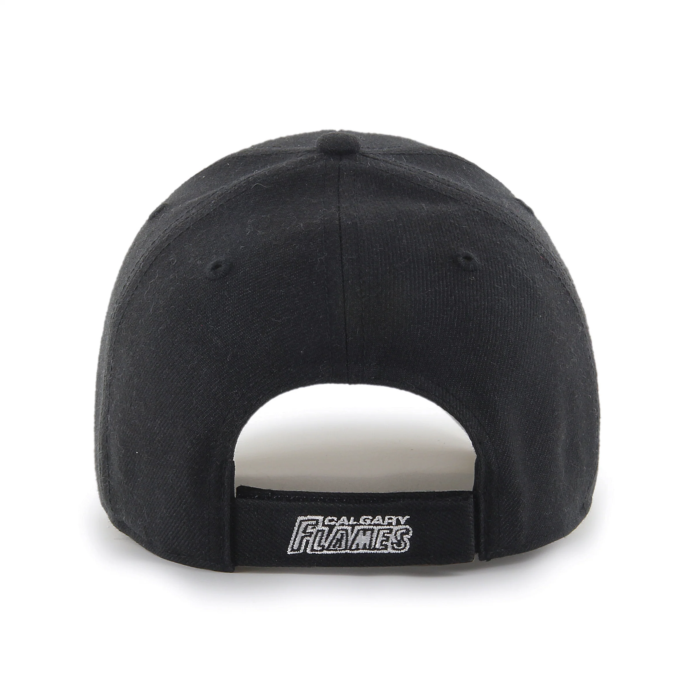 '47 Brand Calgary Flames MVP Adjustable Hat - Black/White - Image 2