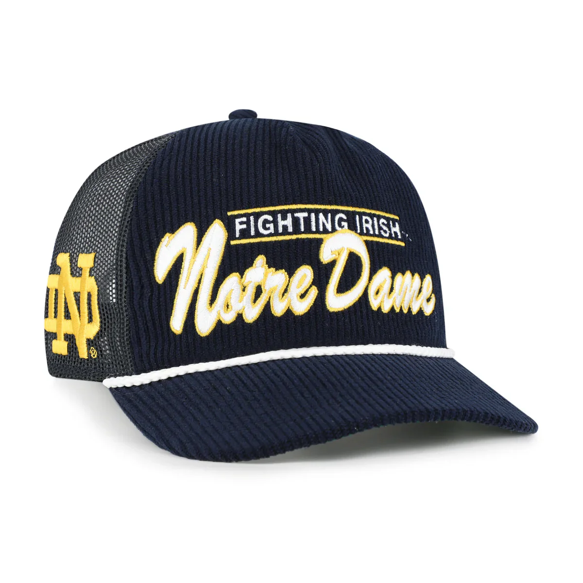 '47 Brand Double Header Mesh Hitch RF Relaxed Fit- Notre Dame Fighting Irish
