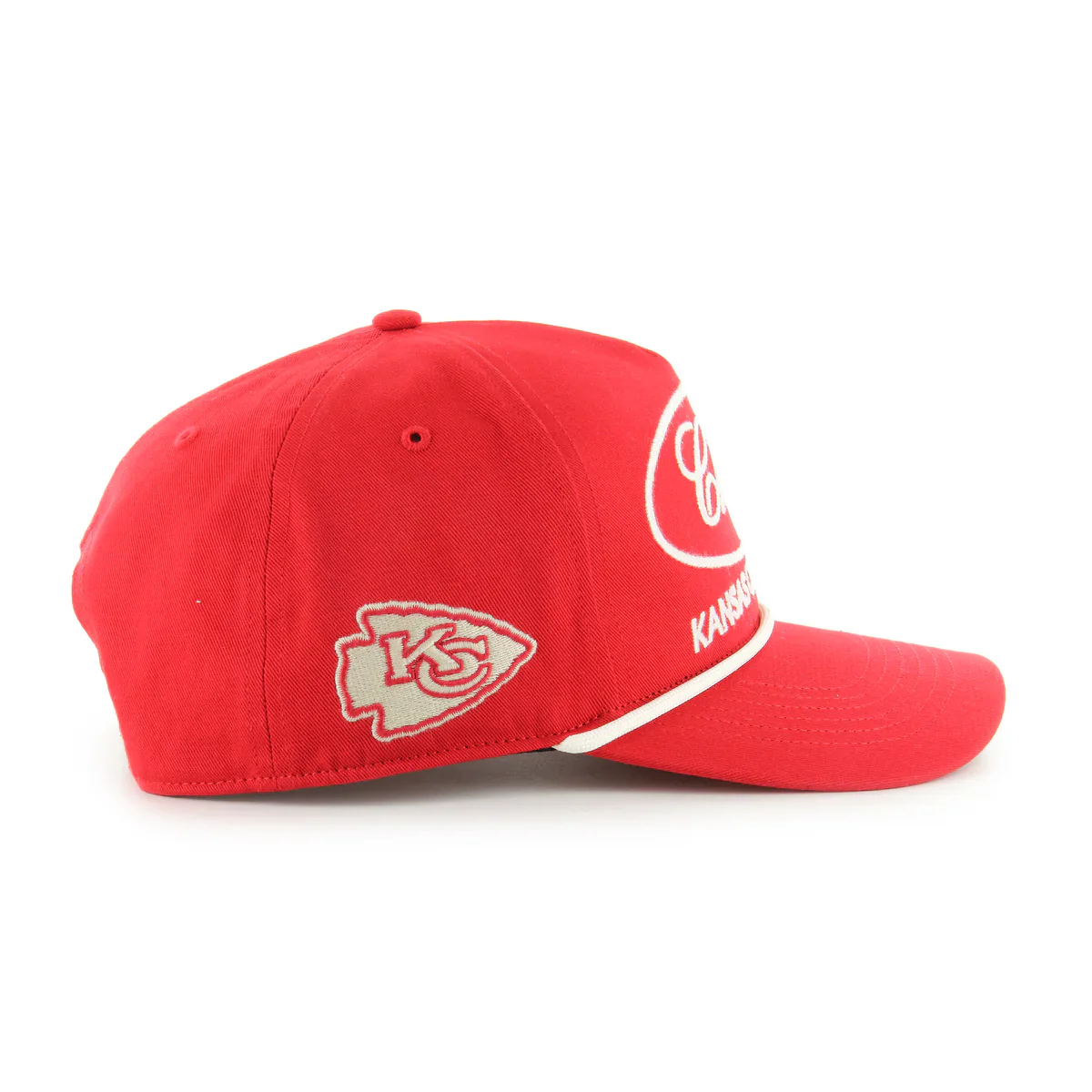'47 Brand Foundational Hitch Relaxed Fit Hat- Kansas City Chiefs - Image 2