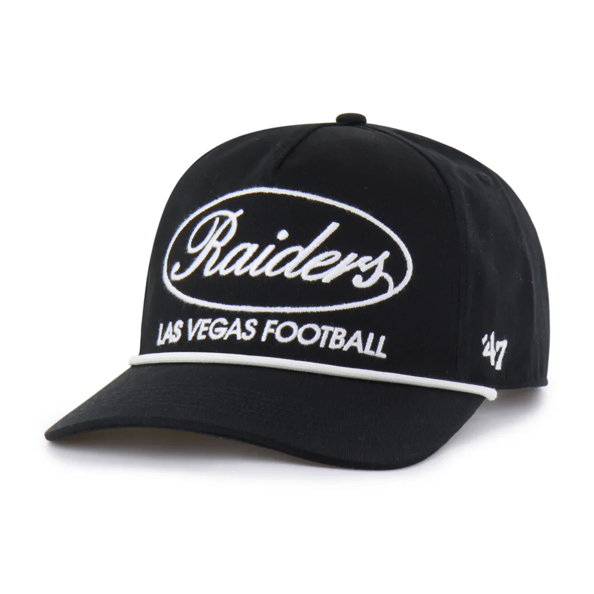 '47 Brand Foundational Hitch Relaxed Fit Hat- Las Vegas Raiders - Image 4