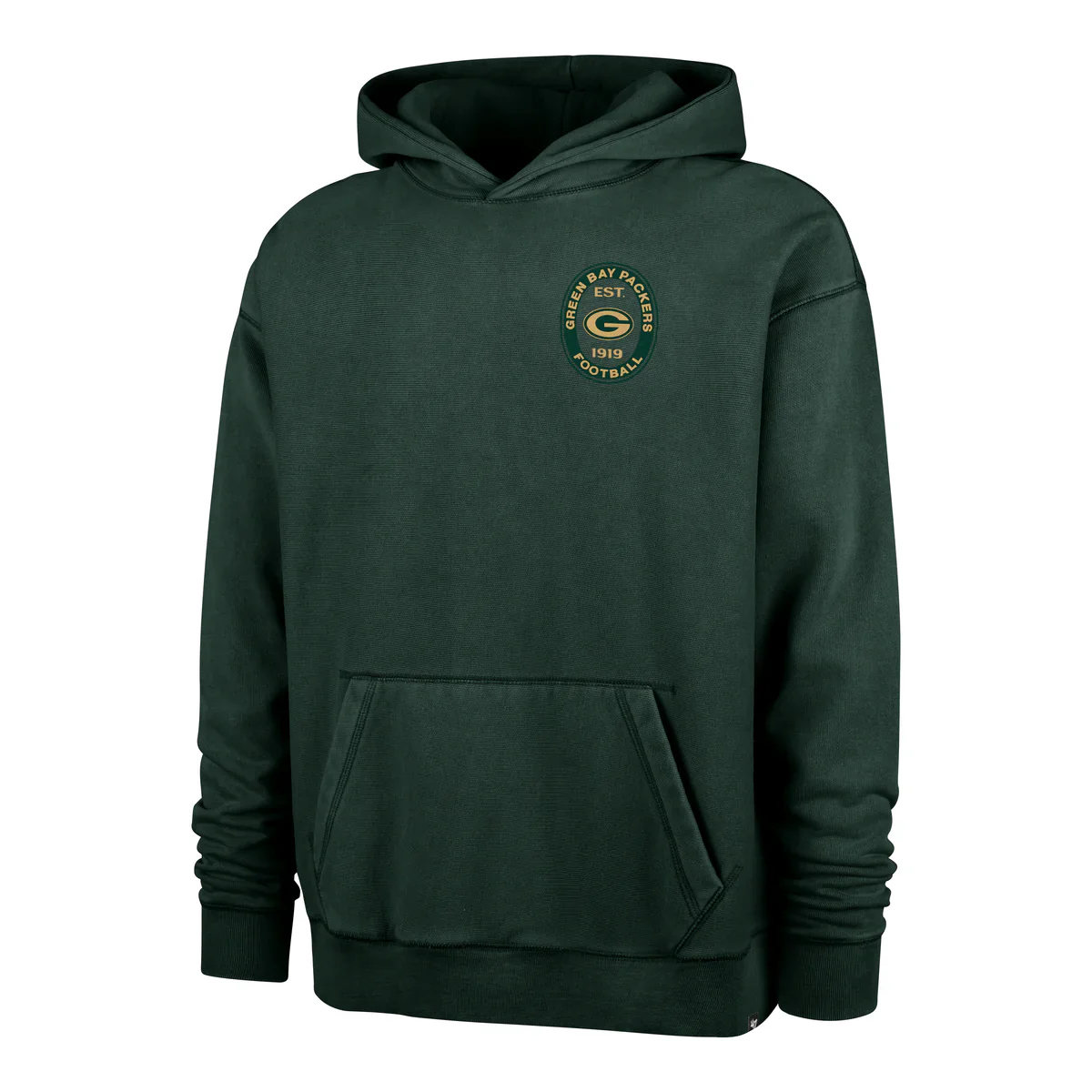 47 Brand Green Bay Packers Boot Path Ravine Fleece Hood