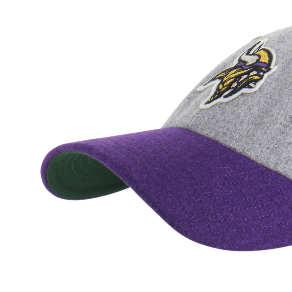 '47 Brand Historic Grandstand Two Tone Clean Up Cap- Minnesota Vikings - Image 3