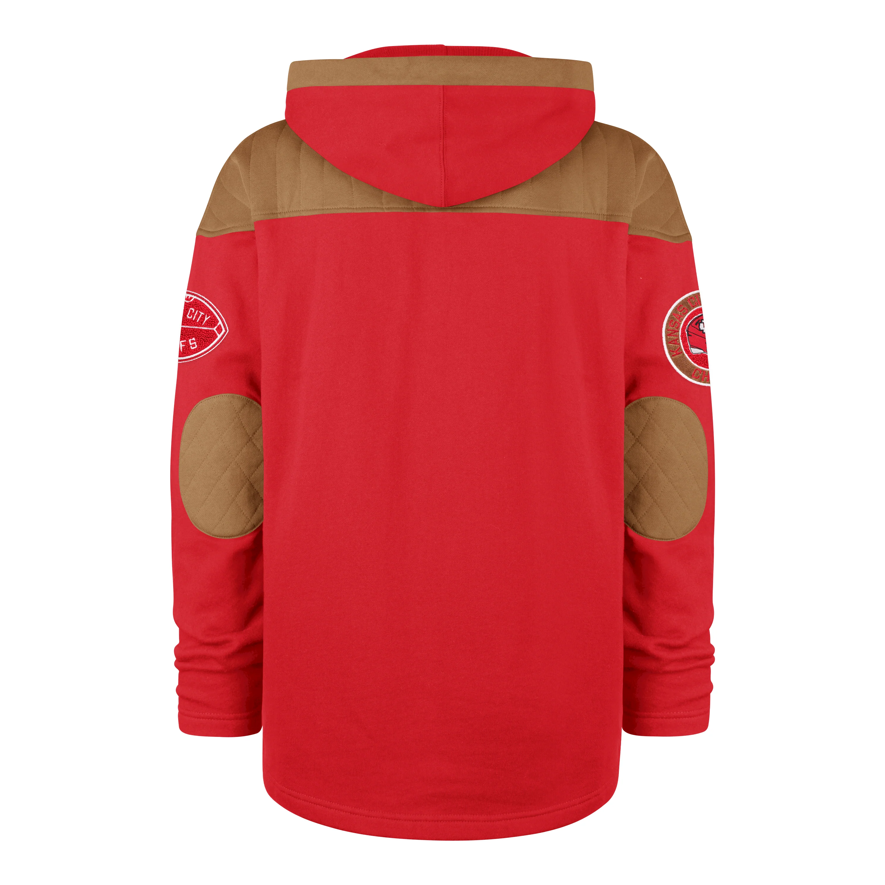 47 Brand Kansas City Chiefs Golden Age Wingback Lacer Hoodie - Image 2