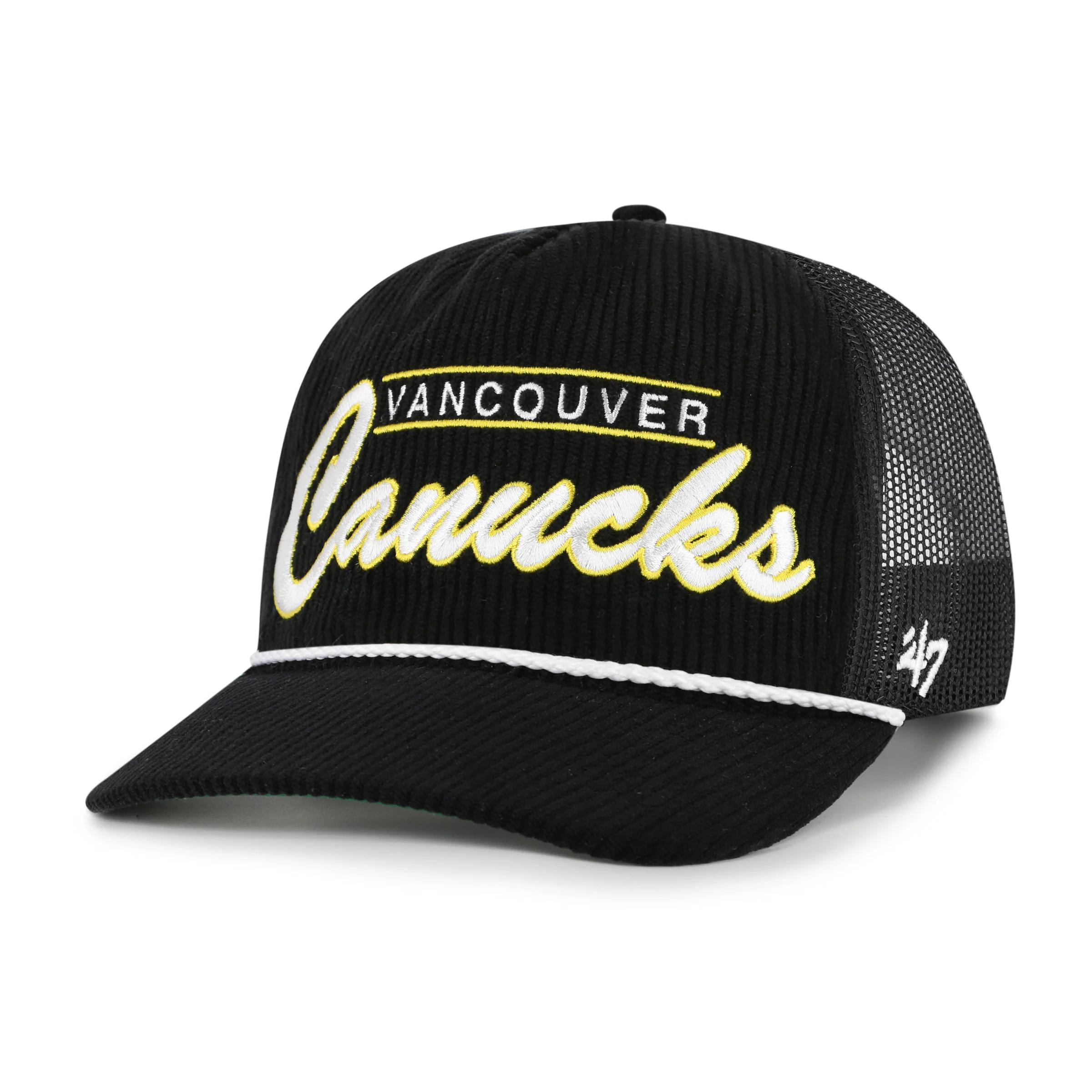 '47 Brand Vancouver Canucks Double Header Mesh Hitch Hat - Image 2