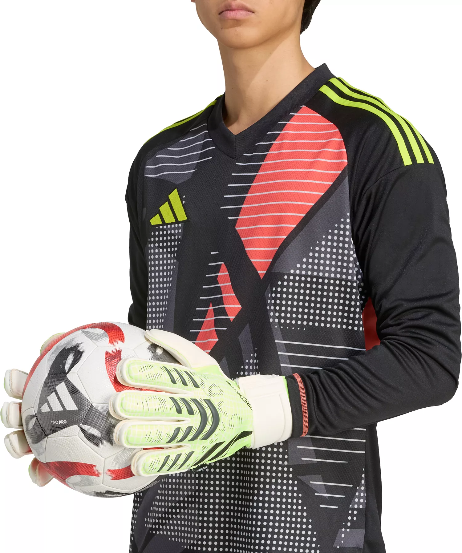Adidas Adult Predator Match Fingersave Goalkeeper Gloves - Image 4