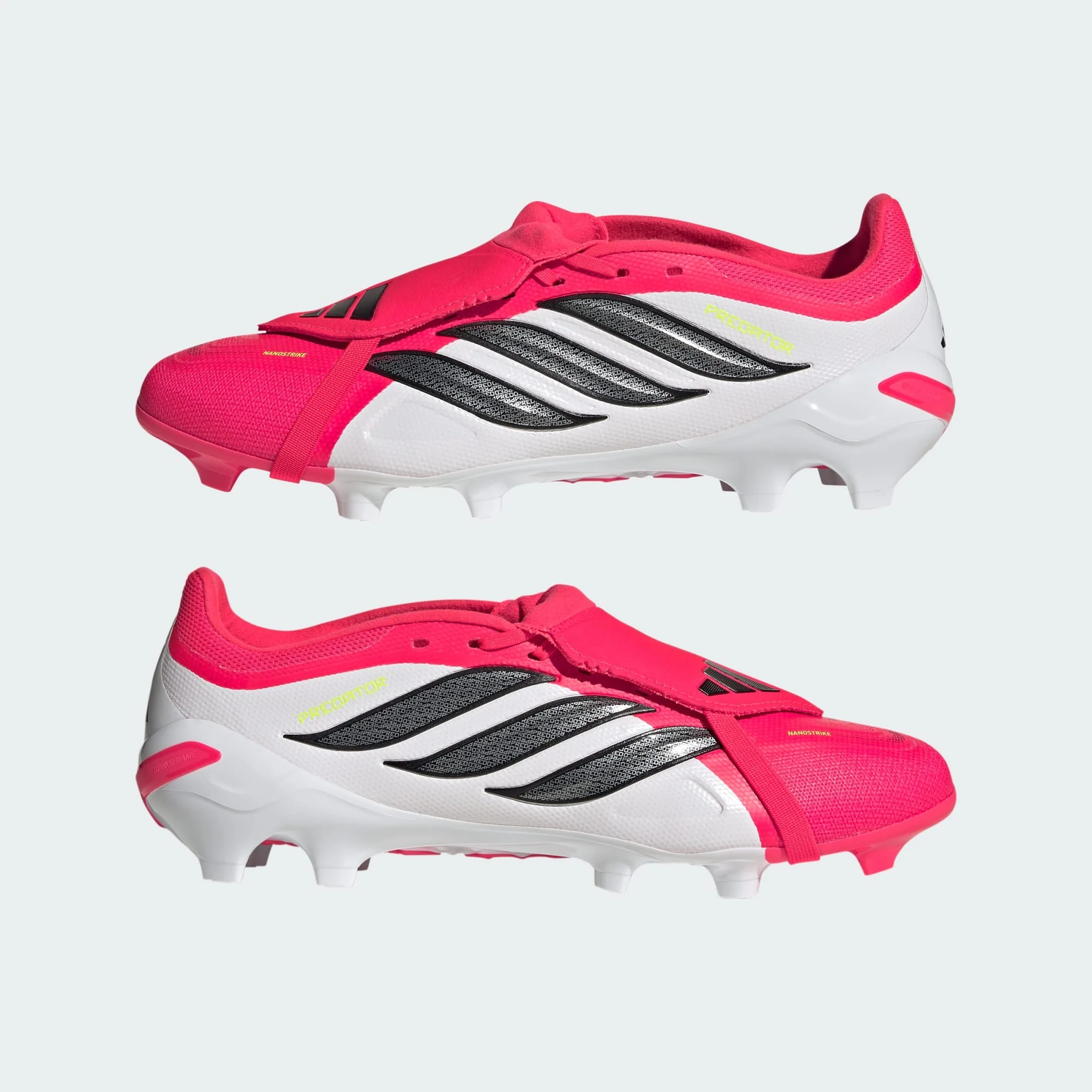 Adidas Men's Predator League Fold-Over Tongue Firm Ground Soccer Cleats - Image 8