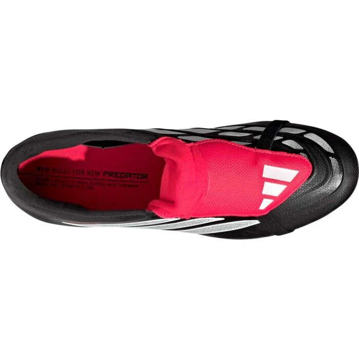 Adidas Men's Predator Club Fold-Over Tongue Firm Ground/Multi Ground Soccer Cleats - Image 4