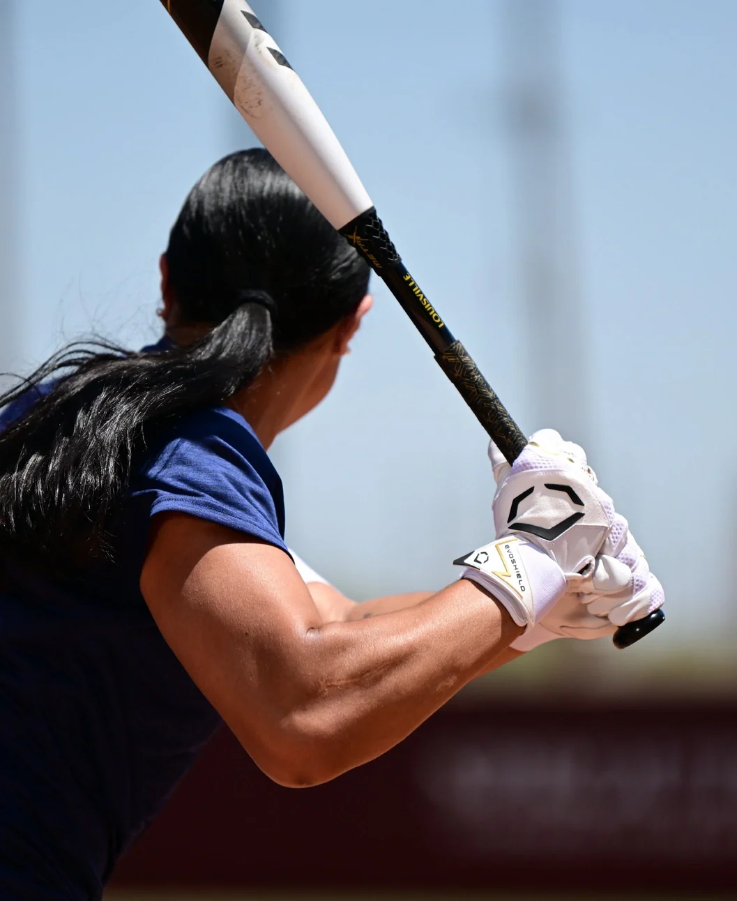Evoshield Adult Carbyne Batting Gloves with Strap - Image 5