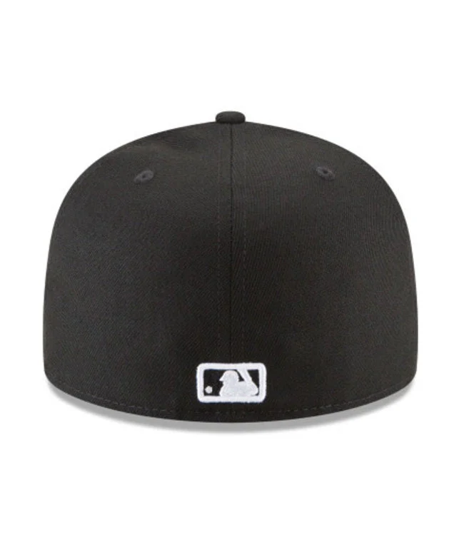 MLB Basic 59FIFTY Black/White Fitted Cap - Image 11
