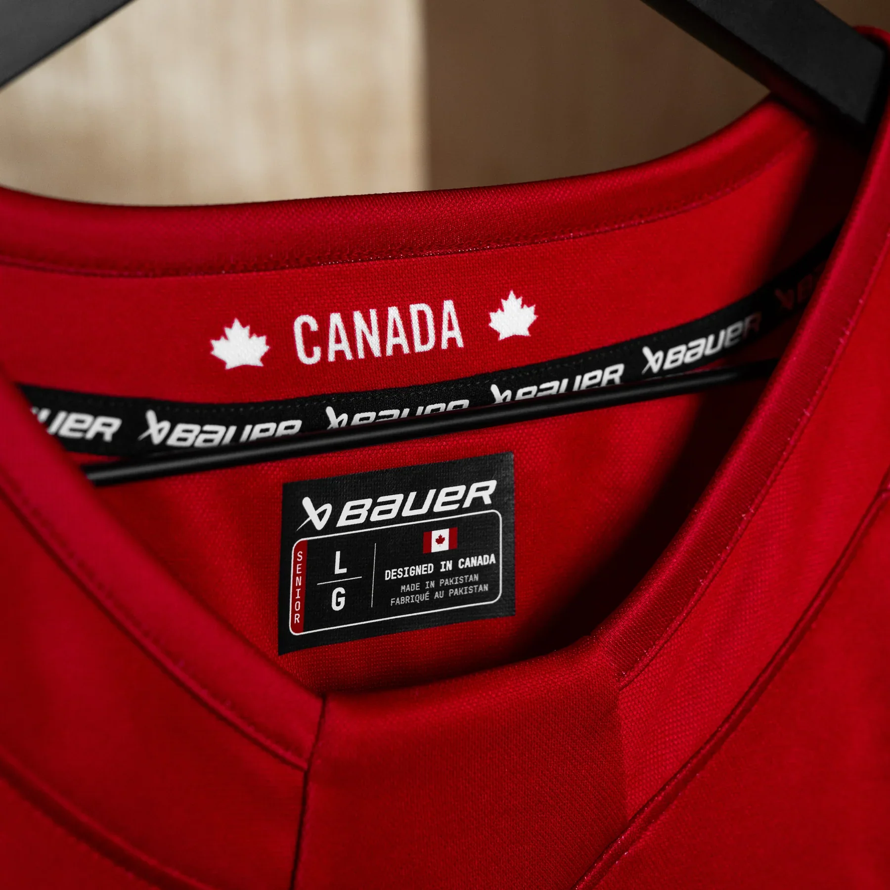 Bauer X Hockey Canada- Olympic Adult Hockey Replica Jersey - Image 5