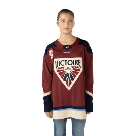 Bauer X PWHL Montreal Victoire Adult Hockey Jersey - Image 2