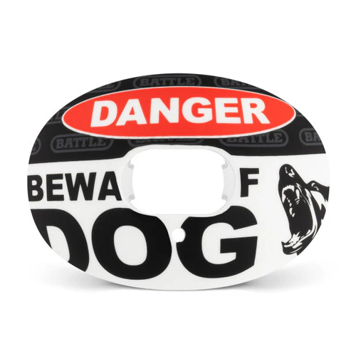 "Beware of Dog" Oxygen Football Mouthguard - Image 2