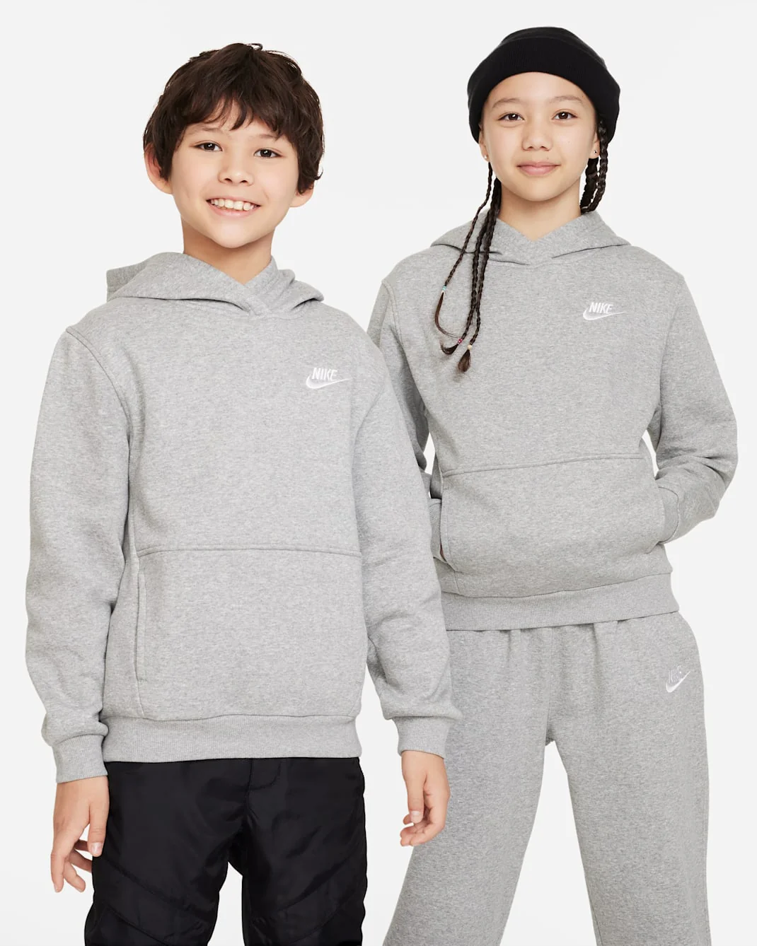 Nike Big Kids Sportswear Club Fleece Pullover Hoodie - Image 3