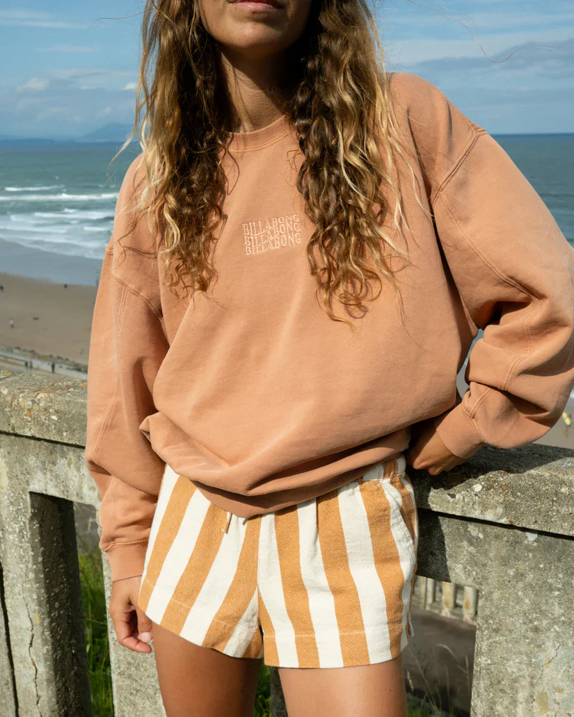 Billabong Women's Bleached Out Kendal Crewneck Sweatshirt - Image 2