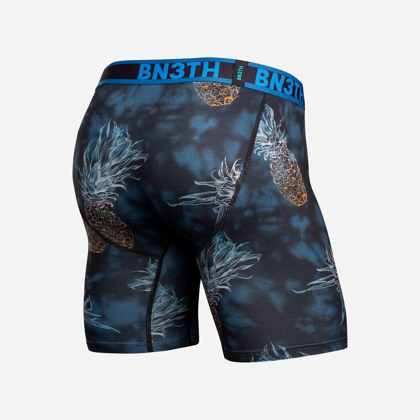 Bn3th Pro Flex Max Boxer Brief - Tie Dye Pineapple Ombre-Navy - Image 2