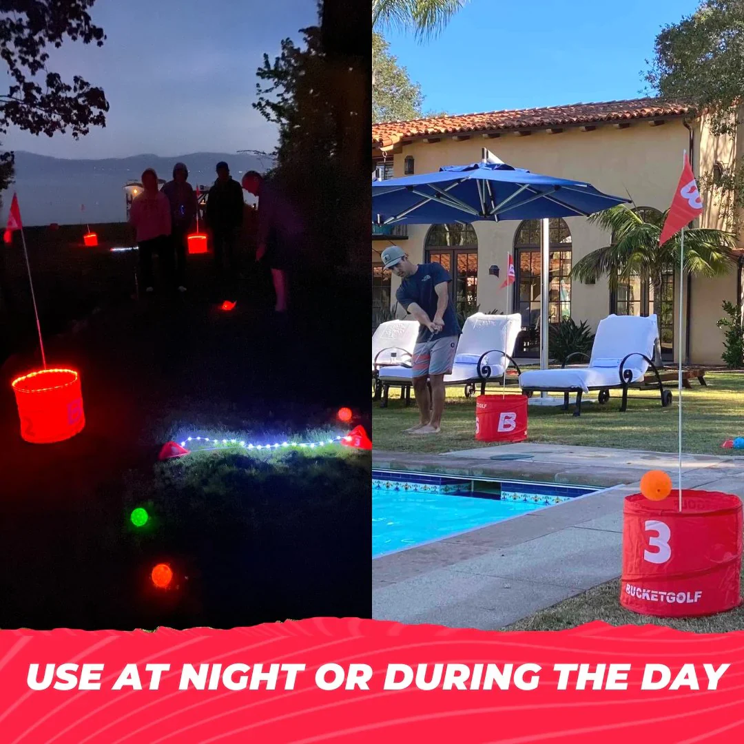 BucketGolf Glow Balls - 6 Pack - Image 2