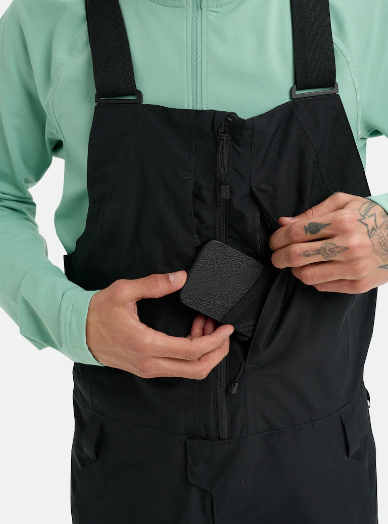 Burton Men's Burton Reserve 2L Relaxed Bib Pants - Image 4