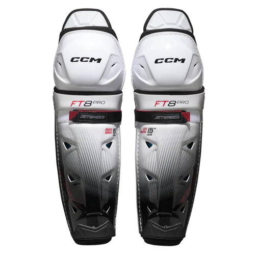 CCM JetSpeed FT8 Pro Junior Shin Guards