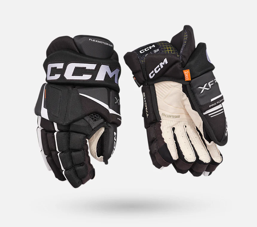 CCM Junior Tacks XF Pro Hockey Gloves