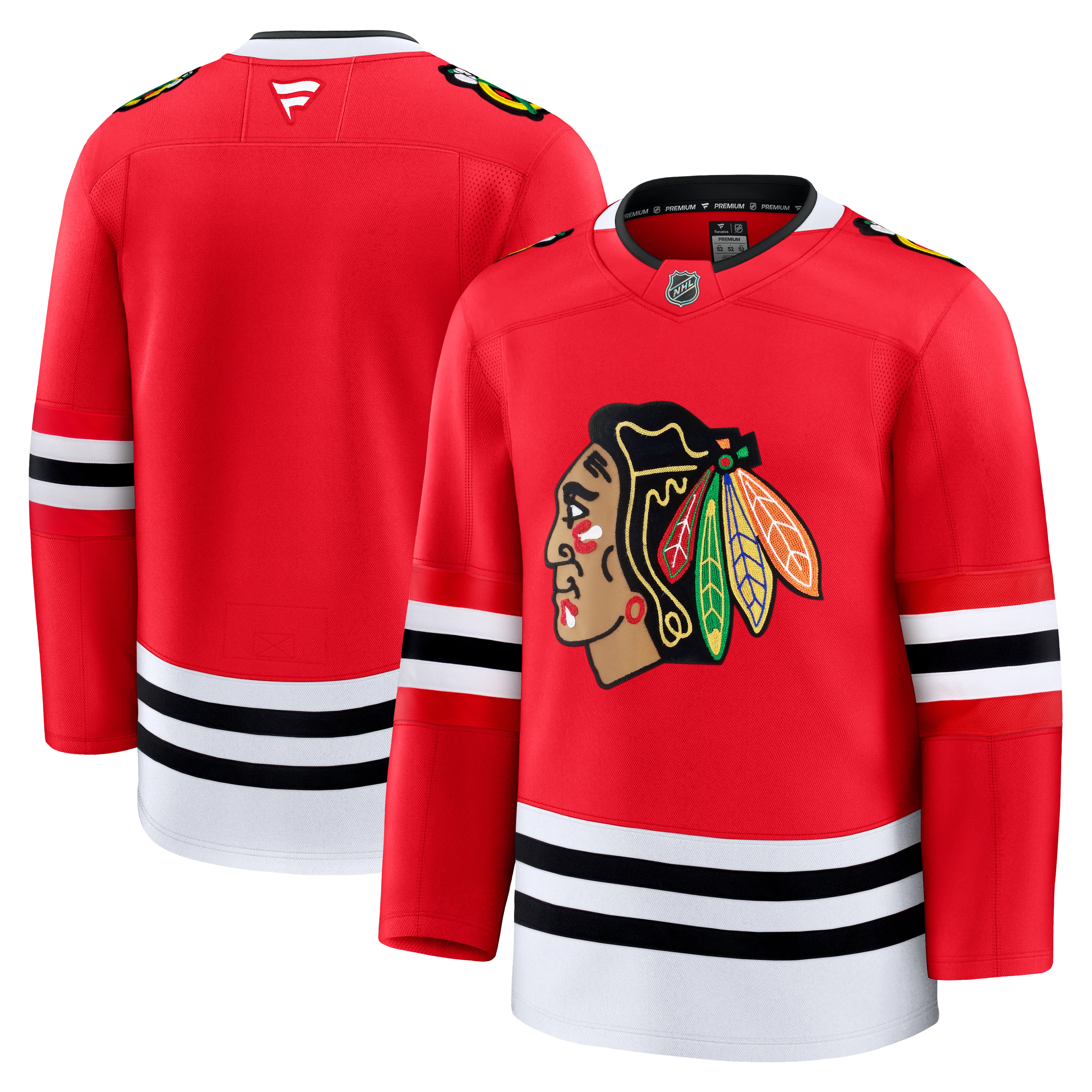 Chicago Blackhawks Premium Jerseys - Blank - Image 4