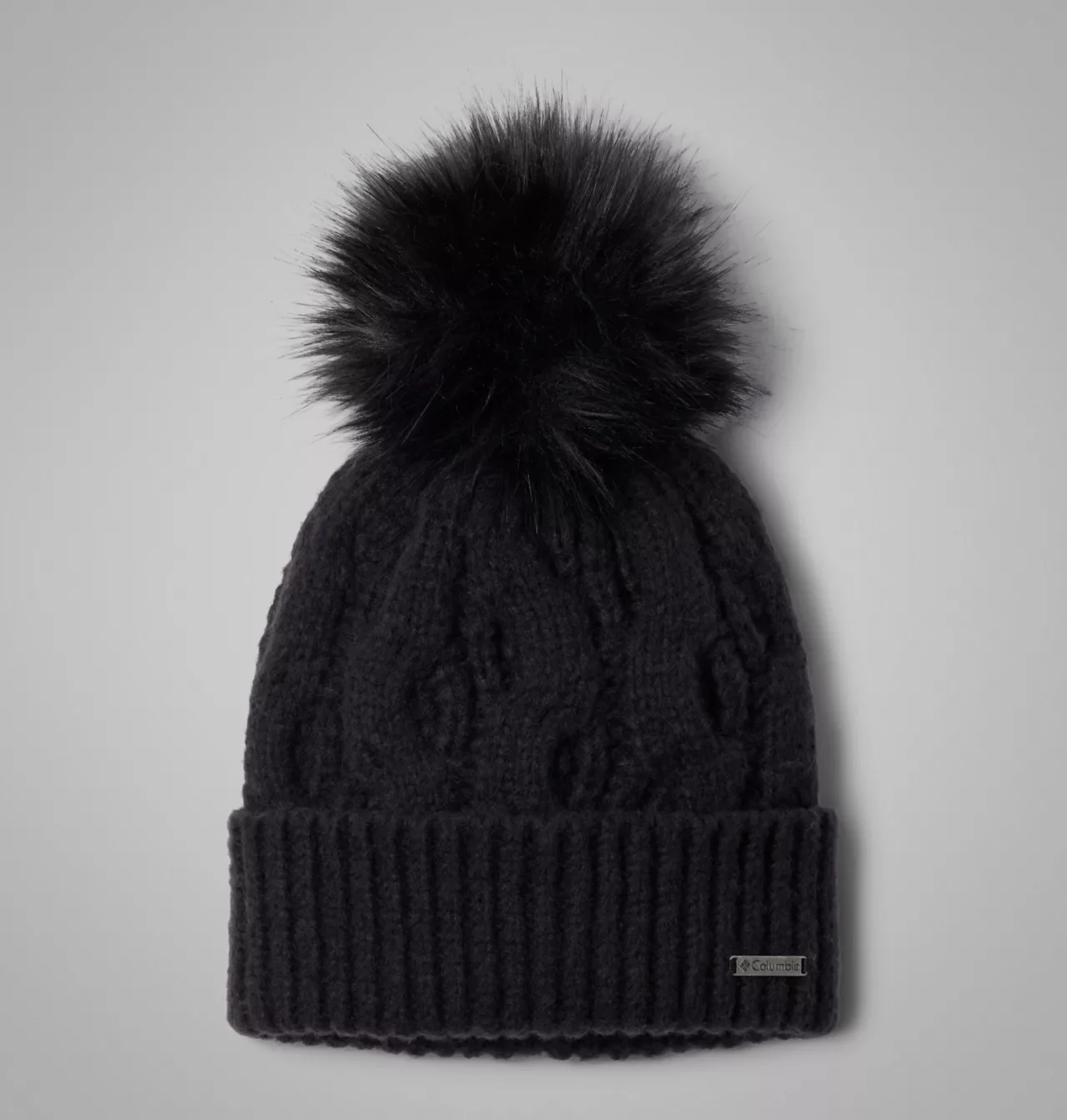 Columbia Women's Boundless Days Cable Knit Pom Beanie