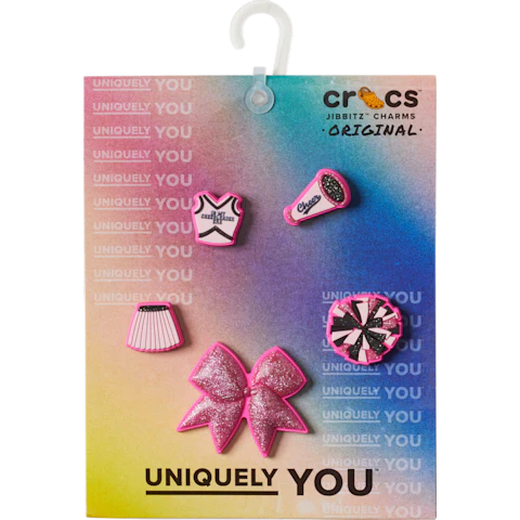 Crocs Cheerleading Jibbitz Charms - 5 Pack - Image 4