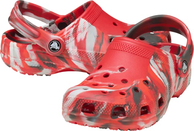 Crocs Kids' Classic Clog - Flame - Image 2