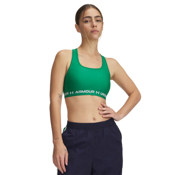 Under Armour Women's Crossback Mid Sports Bra - Image 8