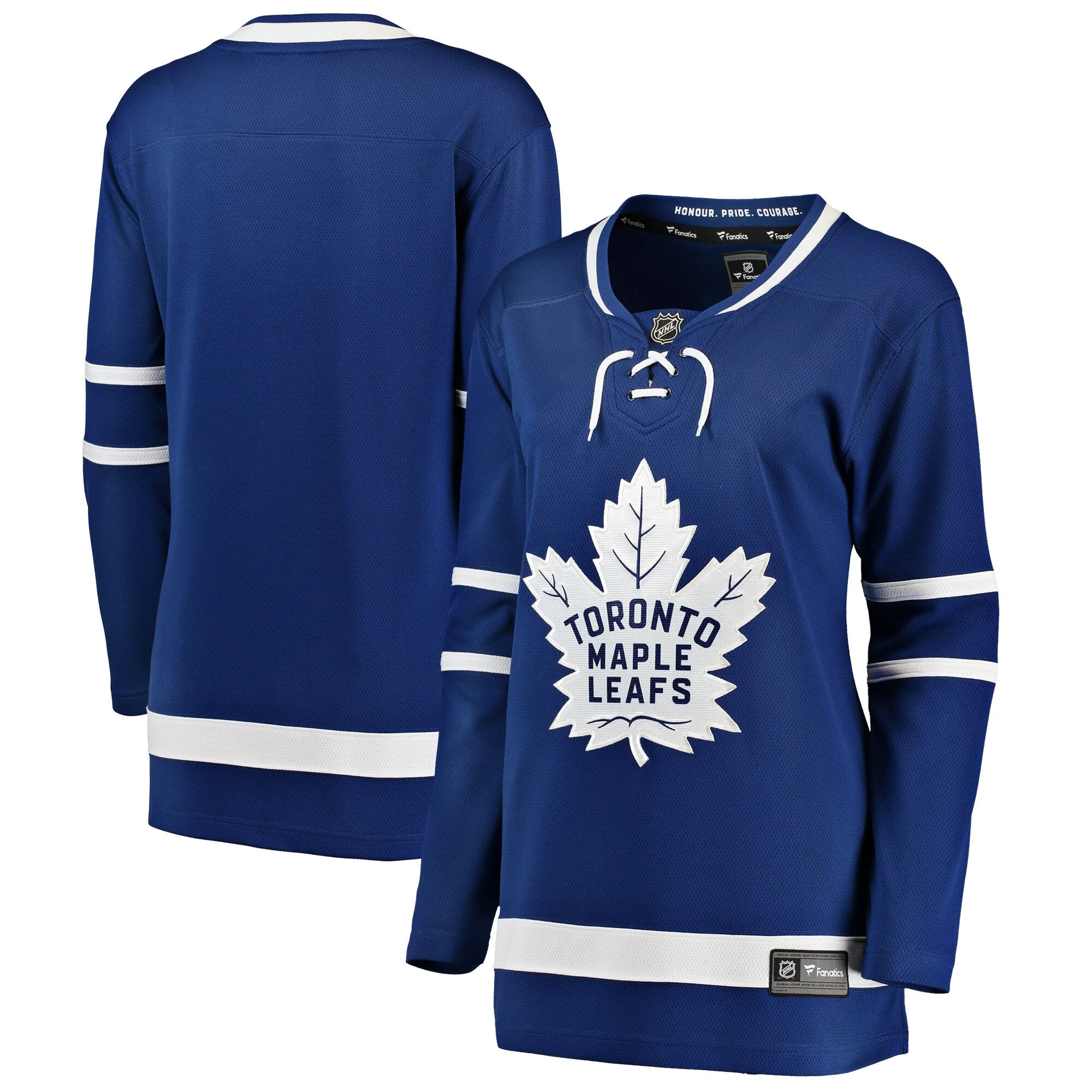 Customized Breakaway Jersey Toronto Maple Leafs Women's- Blank