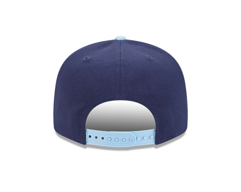 Dallas Cowboys Navy/Light Blue 2-Tone Color Pack 9FIFTY Snapback Hat - Image 4