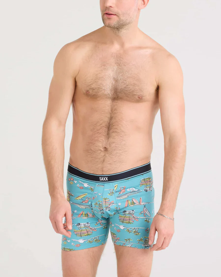 Daytripper Boxer Brief - Beach Or Bust - Reef Blue - Image 2