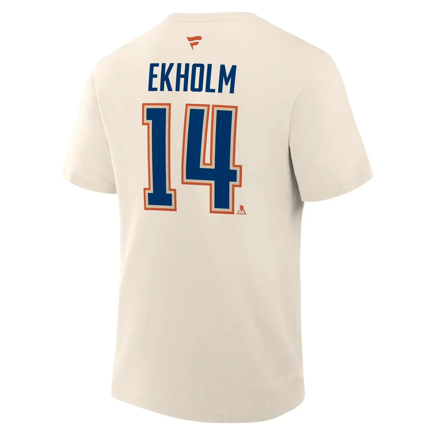 Fanatics Authentic Stack Men's Tee Edmonton Oilers - Mattias Ekholm - Image 2