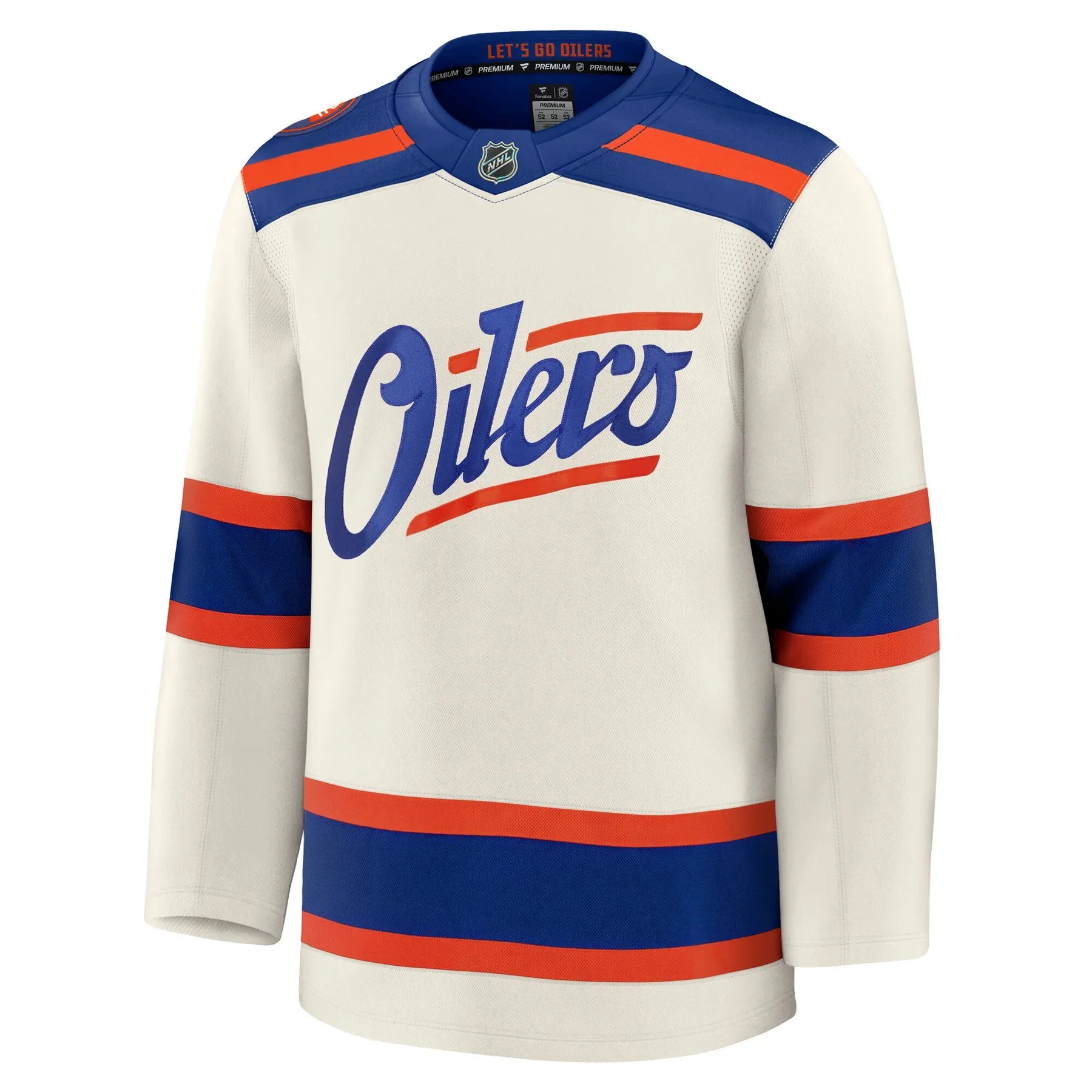 Fanatics Edmonton Oilers Alternate Premium Jersey - Blank - Image 2