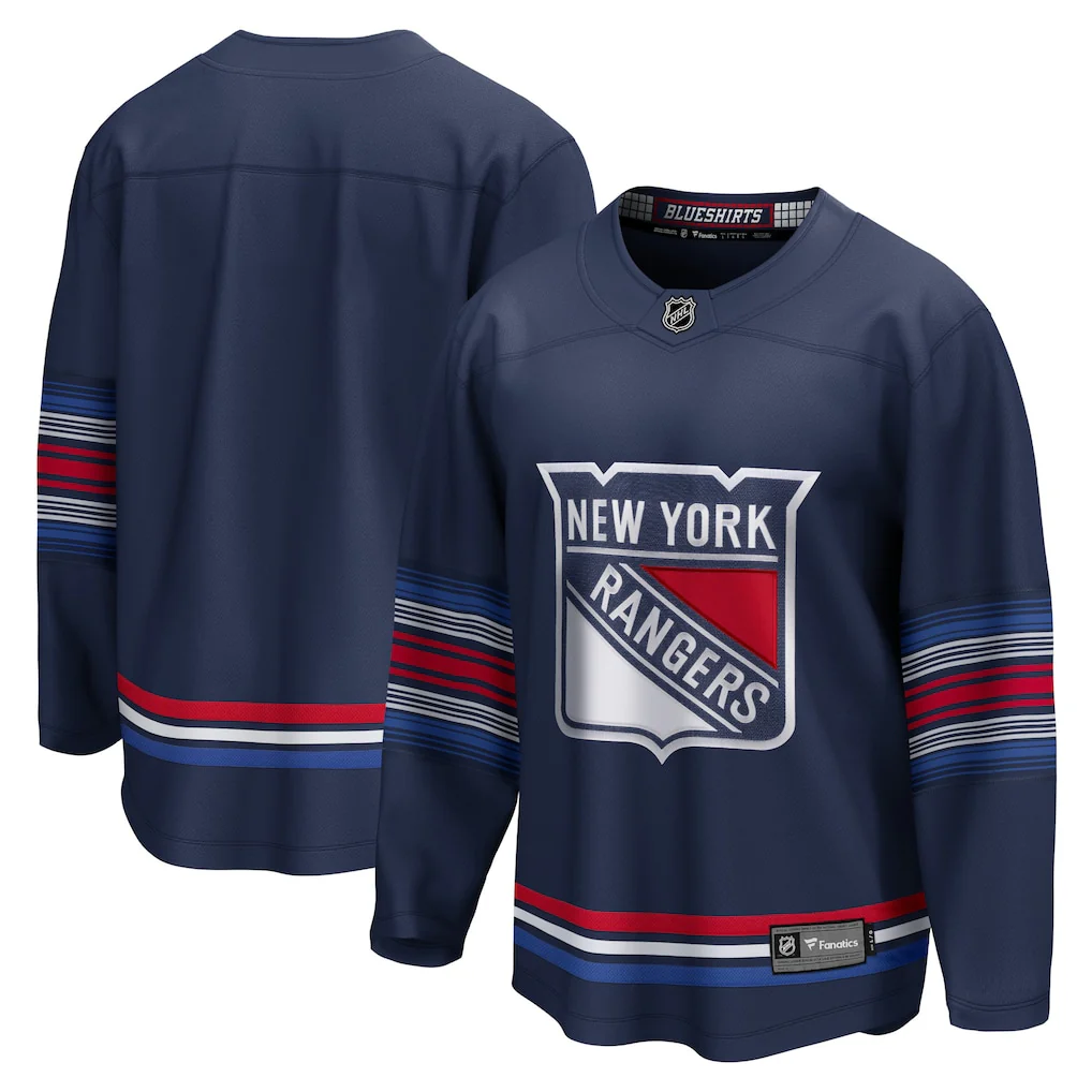 Fanatics Customizable New York Rangers Alternate Breakaway Jersey