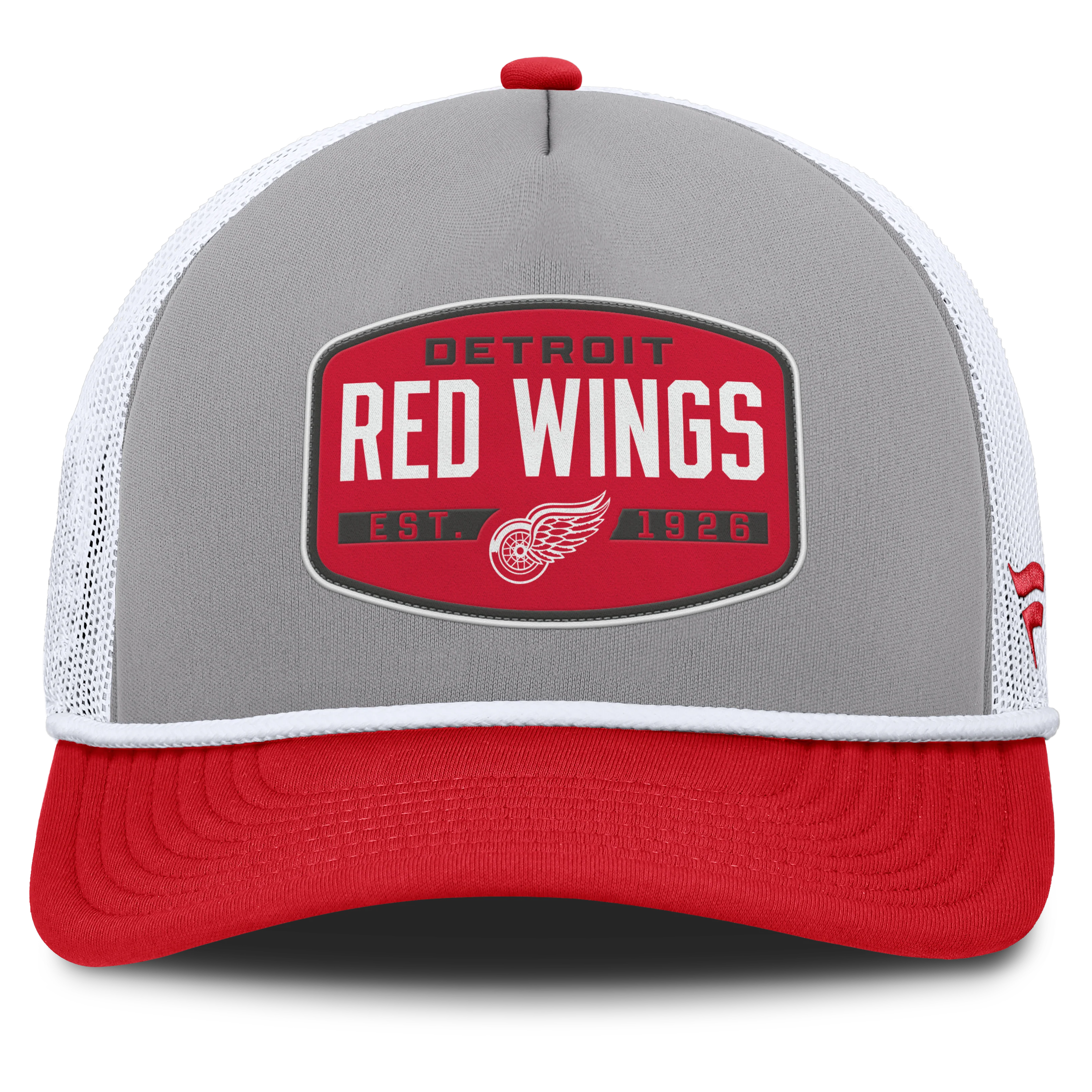 Fanatics Detroit Red Wings Course Adjustable Foam Front A-Frame Meshaback Hat - Image 2