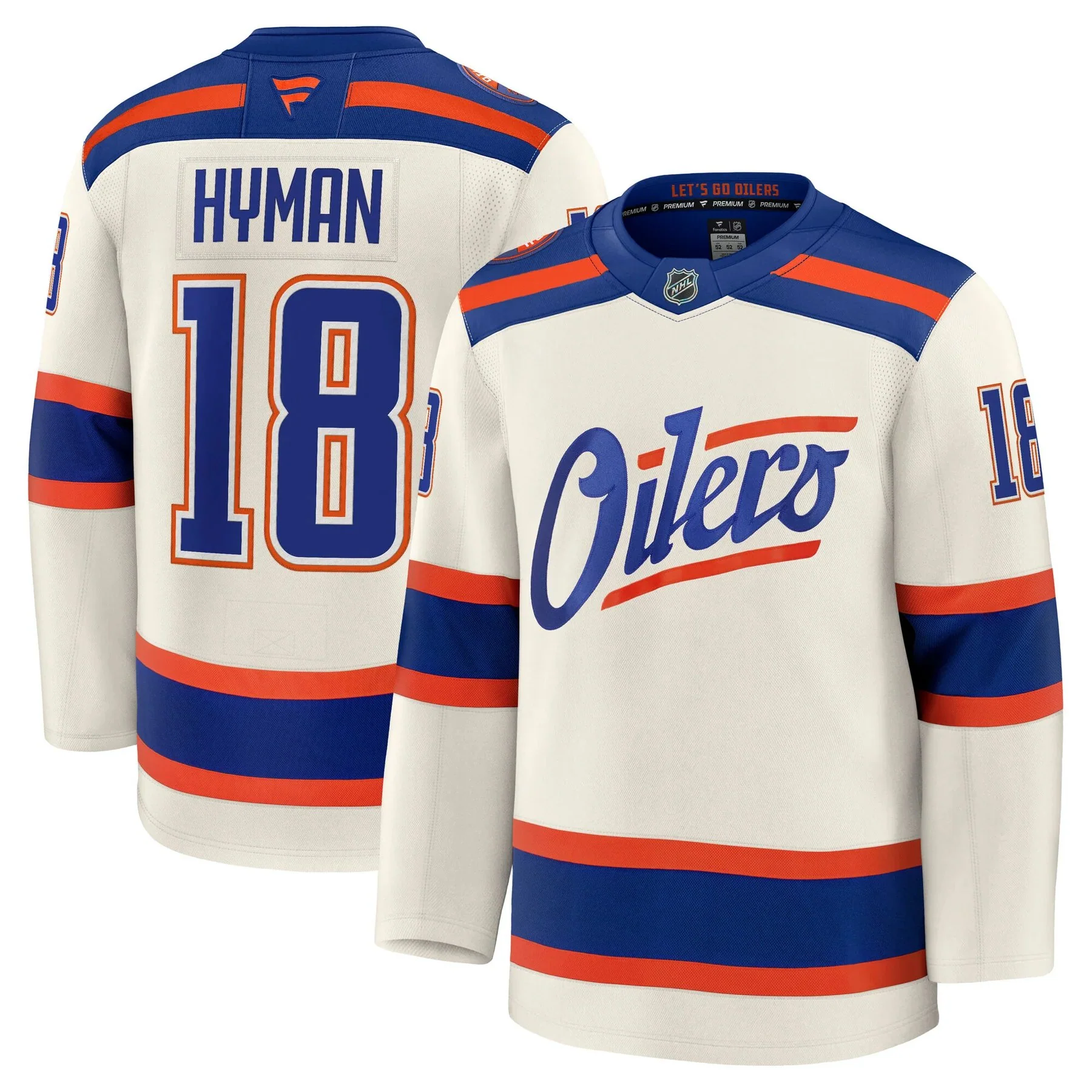 Fanatics Edmonton Oilers Alternate Premium Jersey - Zach Hyman
