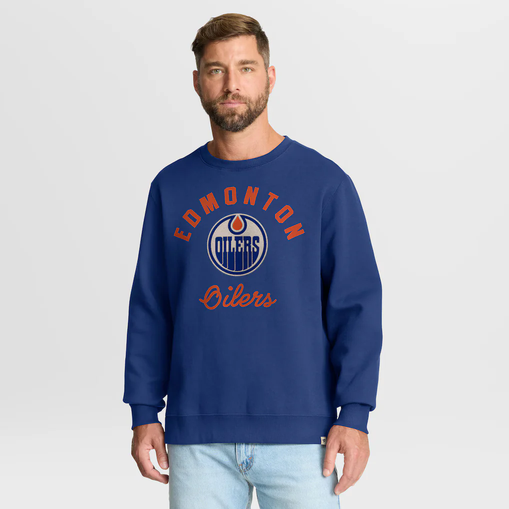 Fanatics Edmonton Oilers Stickler Sweatshirt - Image 3