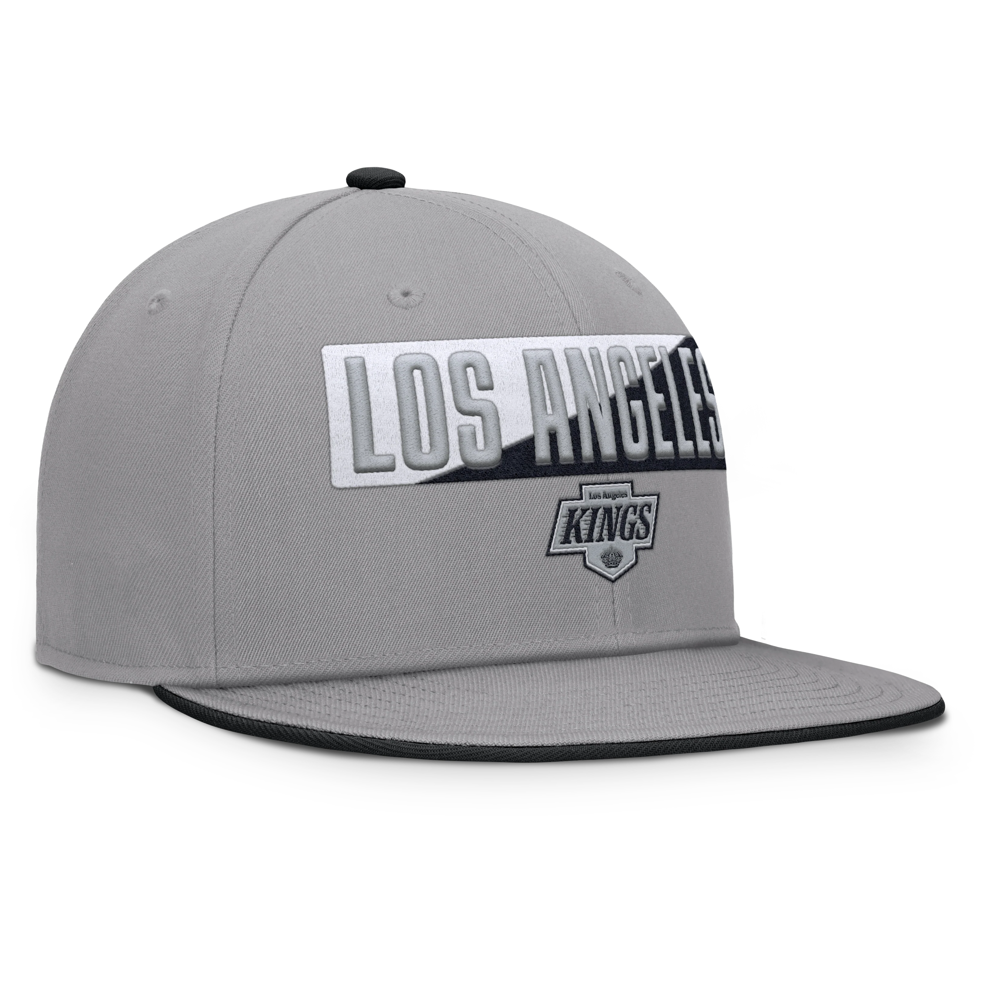 Fanatics Los Angeles Kings Fundamentals Duo Split Logo Snapback Hat - Image 2
