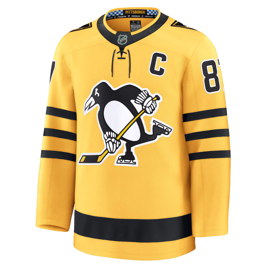 Fanatics Pittsburgh Penguins Alternate Premium Jersey - Sidney Crosby - Image 2