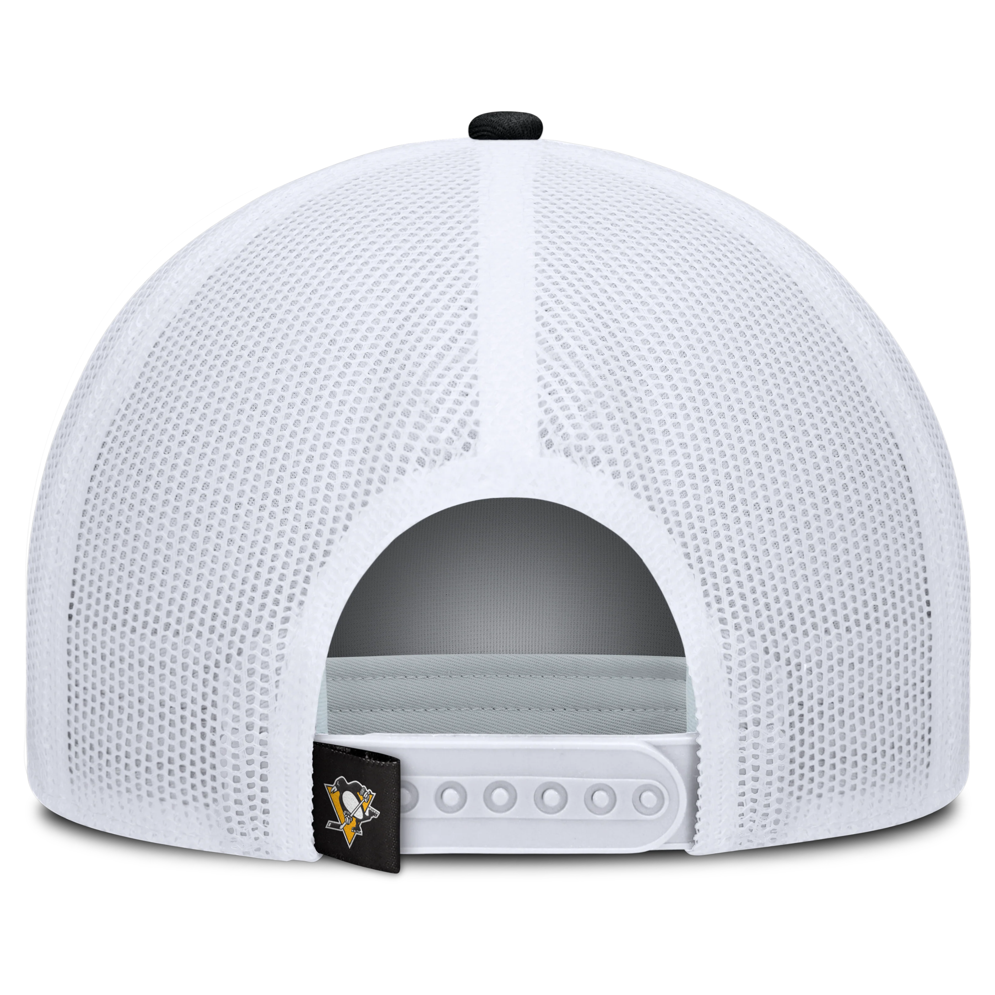 Fanatics Pittsburgh Penguins Course Adjustable Foam Front A-Frame Meshaback Hat - Image 4