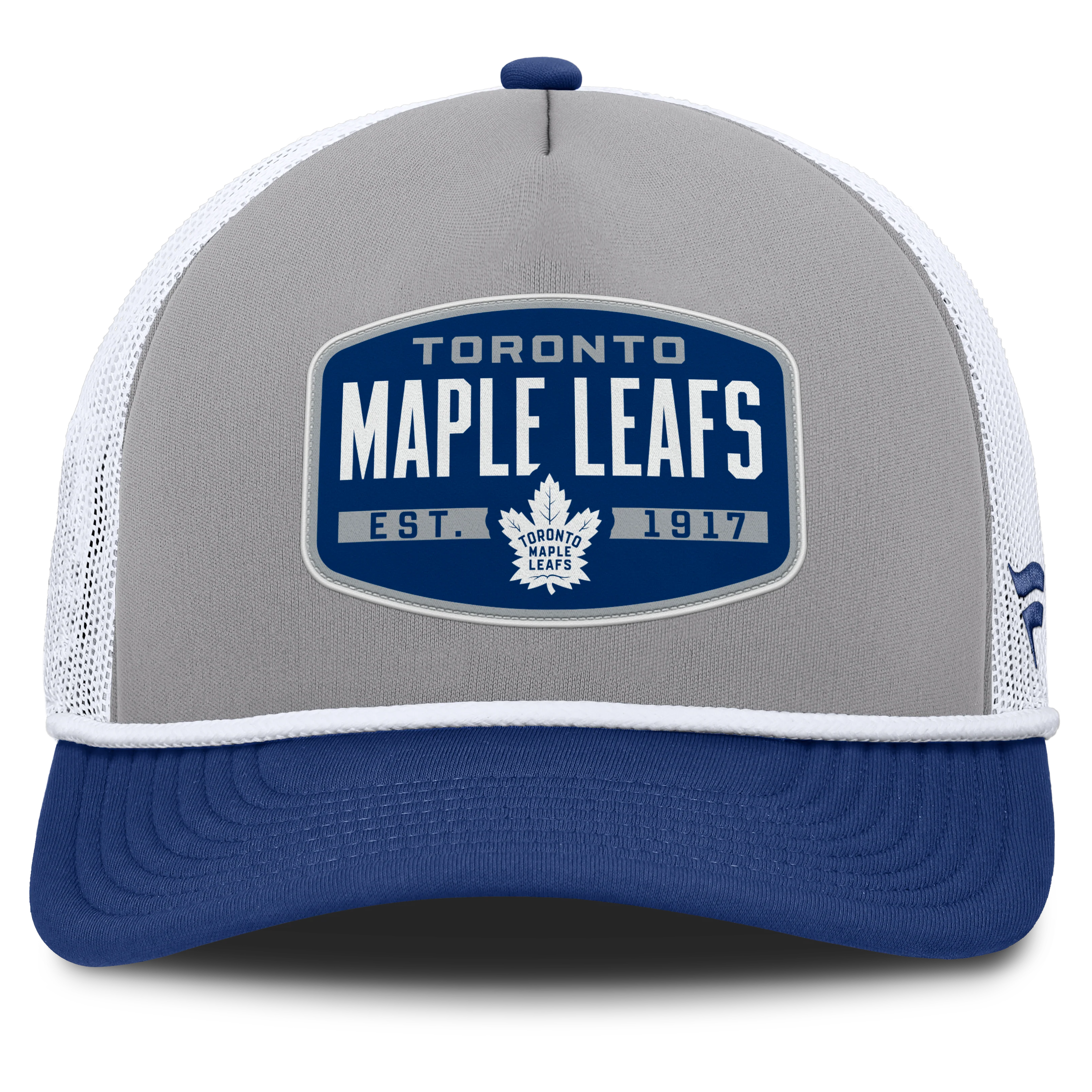 Fanatics Toronto Maple Leafs Course Adjustable Foam Front A-Frame Meshaback Hat - Image 2
