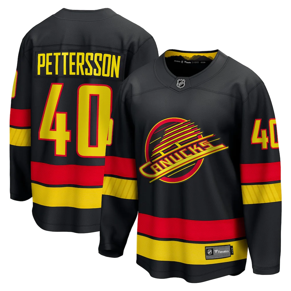 Fanatics Vancouver Canucks Alternate Breakaway Jersey - Petterson
