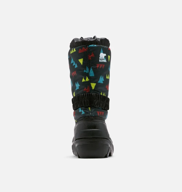 Children's Flurry Print Boot - Image 7