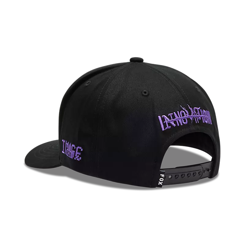 Fox Image Phantom Snapback Hat - Image 2