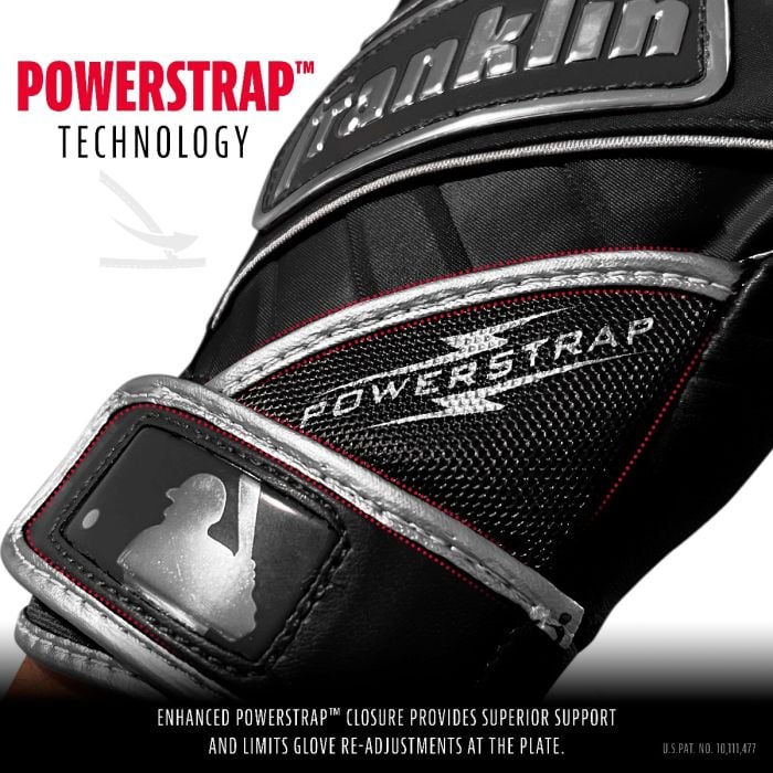Franklin Powerstrap Batting Gloves - Image 3