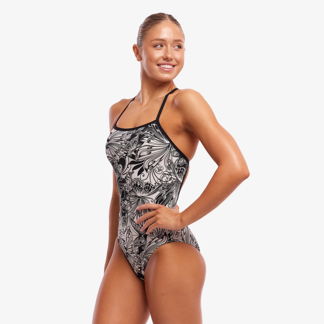 Funky Trunks Women's Pan's Picture Single Strap One Piece