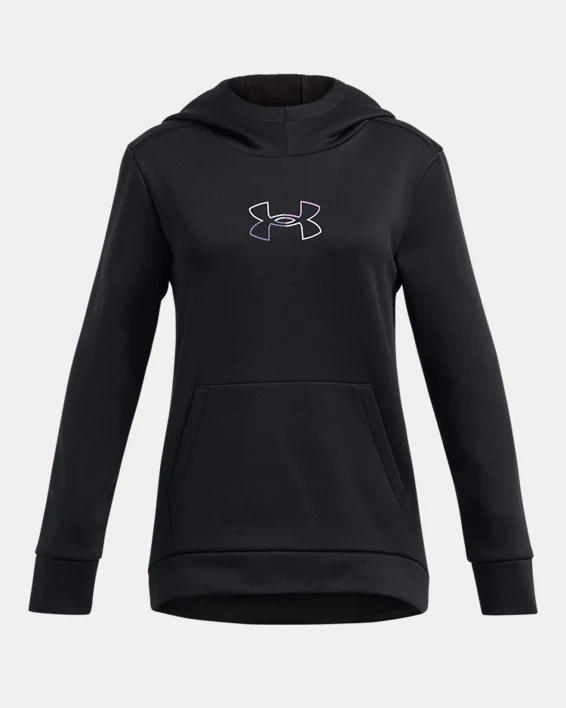 Girl's Armour Fleece Big Logo Hoodie