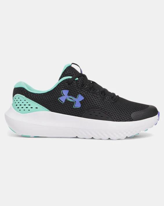 Under Armour Girls' Grade School UA Surge 4 Running Shoes - Image 4