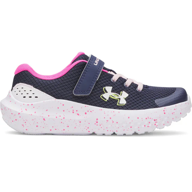 Girls' Pre-School UA Surge 4 AC Running Shoes - Image 11